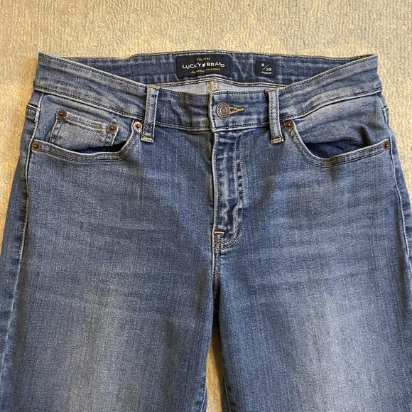 Lucky Brand Jeans Womens 8 29 Blue Sweet Boot Mid Rise Bootcut Stretch Denim - Picture 2 of 15
